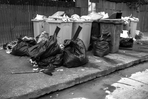 Professional team handling office clearance in Westminster